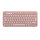 Klawiatura Logitech K380s Pebble Keys 2 różowy